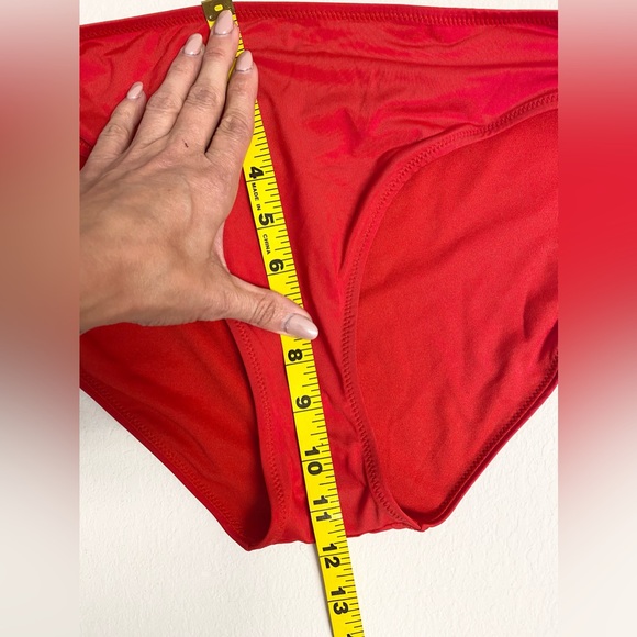 Athleta Red Clean Medium Bikini Bottom XL NWT - Picture 9 of 10